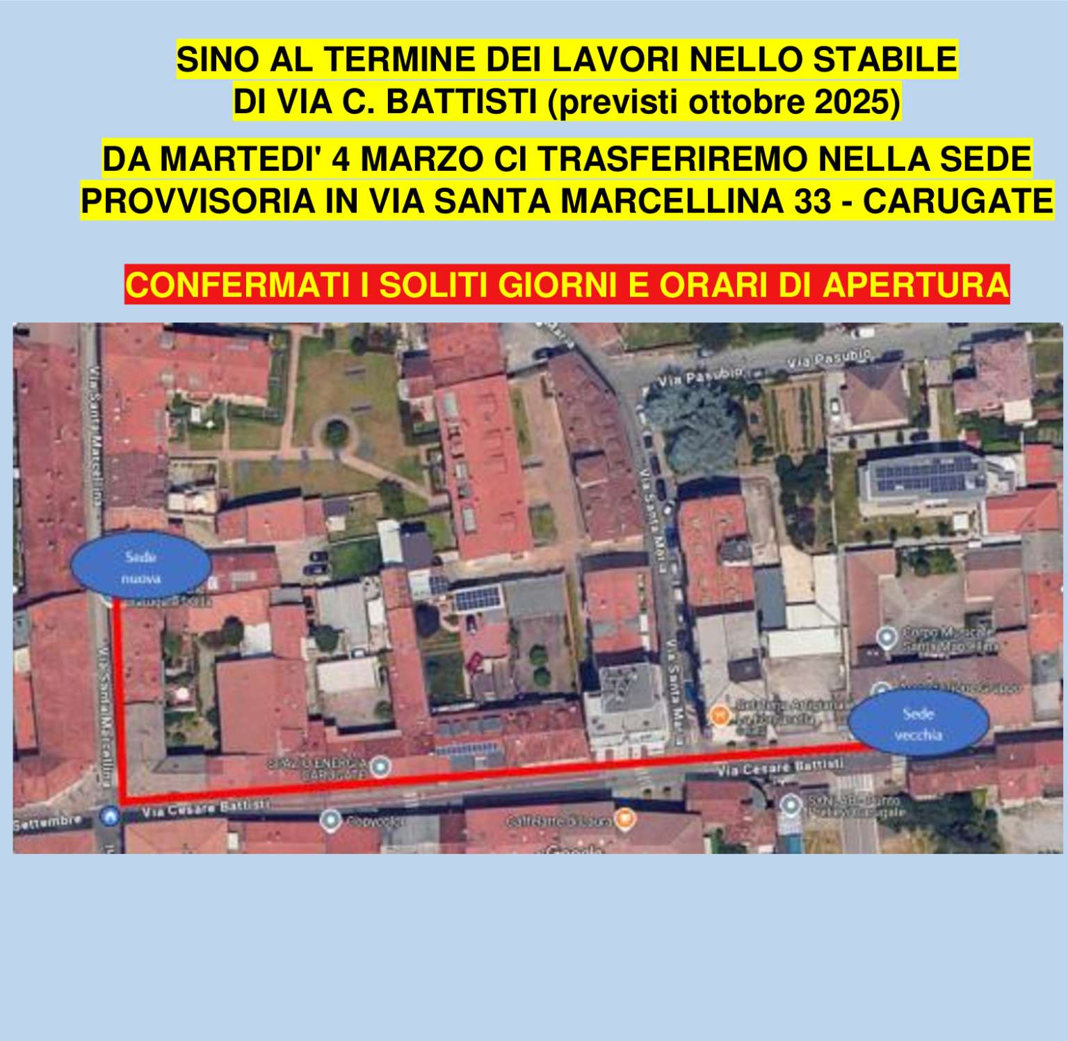 Nuova Sede 2025 Associazione Gruppo Edelweiss Ski Carugate